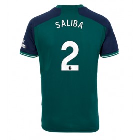 Arsenal William Saliba #2 Tredje Kläder 2023-24 Kortärmad